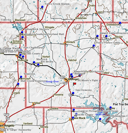 Fort Tours | Runnels County Historical Markers